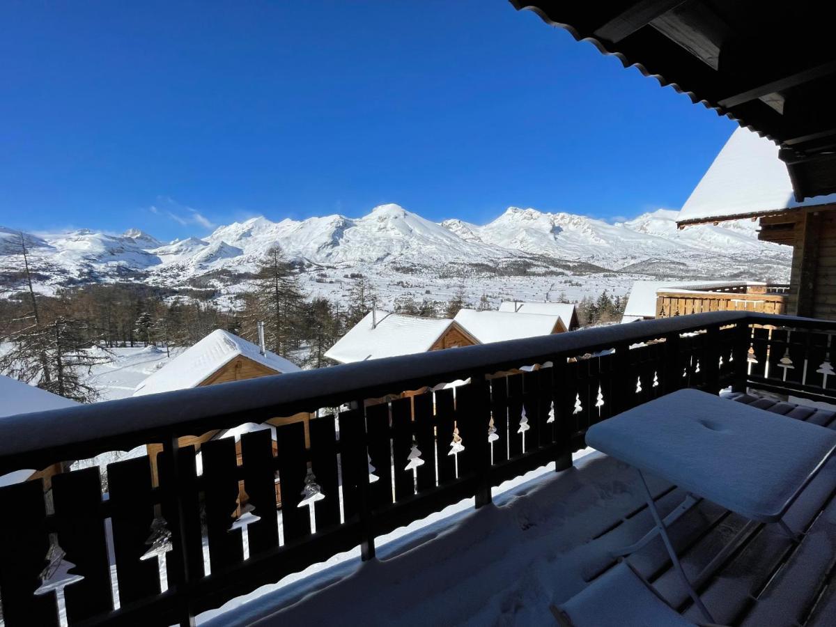 Chalet Aneloup à la Joue du Loup Saint-Étienne-en-Dévoluy Extérieur photo