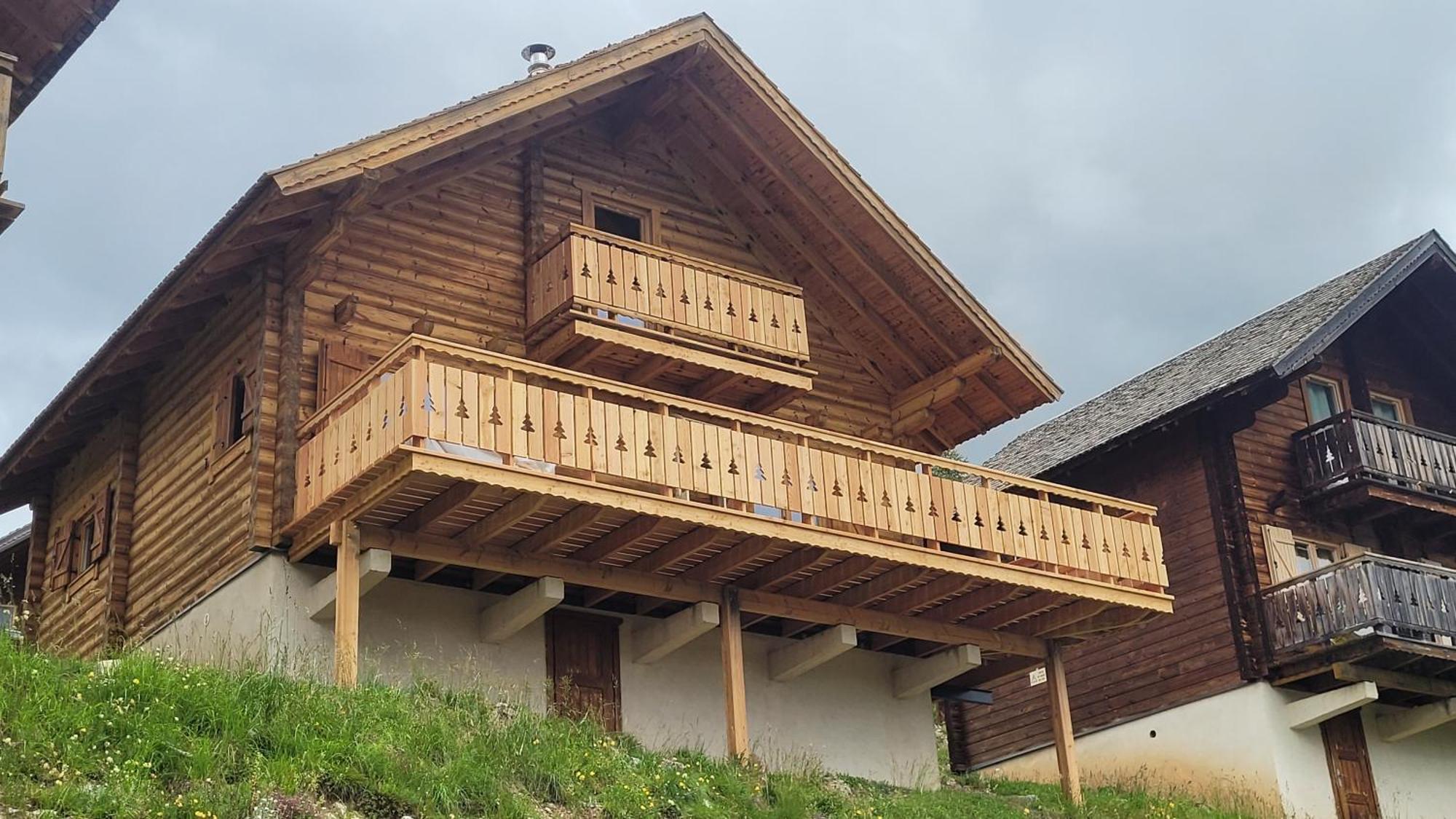 Chalet Aneloup à la Joue du Loup Saint-Étienne-en-Dévoluy Extérieur photo